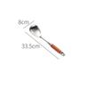 Yan Xuan Huali Cuchara de Sopa de Acero Inoxidable Utensilios de Cocina para el Hogar Juego de Acero Inoxidable Cuchara de Sopa Colador Sartén Facial Pala para Freír