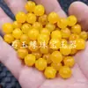 Ágata Vermelha Tigela de Arroz Dourada Contas Redondas Jade Contas Soltas Lótus Amarelo Verde Raiz de Lótus Calcedônia Rosa Contas de Lanterna Acessórios de Joalheria Contas