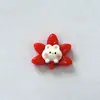 Conejo de Campo de Dibujos Animados de Resina con Pegamento de Crema Hecho a Mano DIY Joyería Pasador para el Cabello Funda para Teléfono Móvil Hebilla de Zapato Material Decorativo