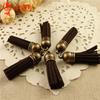 Acessórios de jóias DIY atacado tassel pingente chave pingente pingente de veludo coreano multi-cor opcional