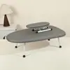 Tabla de Planchar Pequeña Plegable para Escritorio de Persona Perezosa, Almohadilla Eléctrica Mini para Planchar en Casa, Escritorio Pequeño Especial para Dormitorio