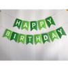 Feliz Aniversário Bandeira Feliz Aniversário Banner Bronzeado Bunting Decoração de Aniversário Infantil Atacado Personalização