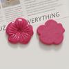 Primavera y verano Nuevos ins textura dulce flor de cinco pétalos parche de resina accesorios para el cabello diy pinza para el cabello funda de teléfono móvil material al por mayor