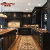 Ventas Directas de Exportación de Fábrica Gabinetes de Madera Maciza Americana Gabinetes de Cocina Shaker Gabinetes de Isla Personalización para Toda la Casa