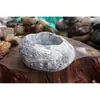 Macetas Pequeñas de Inspiración Zen, Macetas de Piedra, Macetas para Suculentas, Macetas para Juncos, Macetas para Hierba del Dinero, Macetas de Piedra Natural para Acuarios, Macetas Creativas para Narcisos