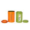 Latas de té de cáscara de mandarina latas de hojalata pu'er latas de almacenamiento de cáscara de mandarina embalaje de hojalata dahongpao lata universal personalizable fábrica de latas