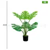 Estilo Ins Escandinavo Árbol Artificial Planta Tortuga Maceta Decoración de Interiores Sala de Estar Adornos Planta Verde Falsa Grande Bonsái