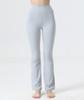 Calça Esportiva Uarun Feminina de Cintura Alta Flare, Justa, Alta Elasticidade, Sensação de Pele Nua, Calça de Corrida e Yoga de Cintura Alta