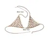Accesorios de Moda Nuevos Europeos y Americanos 2024 Sexy Collar de Bikini Cadena Multicapa Borla Cadena Corporal al por Mayor