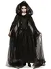 Disfraz de Halloween Adulto Horror Femenino Gótico Vampira Bruja Fantasma Novia Vestido Castillo Fantasma Fantasma