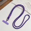 Cordão para Celular de Cor Sólida Pendurado no Pescoço Transversal Corda de Nylon de Dupla Utilização Forte e Durável Alça de Ombro Ajustável Portátil para Exterior Lote