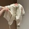 Mameluco para Bebé para Otoño e Invierno, Forrado de Felpa, Cálido y Elegante, Adecuado para Bebés y Niños Pequeños, Ropa para Gatear al Aire Libre, Viene con un Gorro, Cómodo y Engrosado