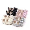 Zapatos de Primavera y Verano para Bebé Niña Pequeña con Lazo Grande Suela de Goma Antideslizantes Zapatos de Bebé 0-12 Meses Zapatos de Bebé