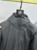 Alternativa serie N para exteriores~Nueva tecnología tres a prueba de otoño e invierno, chaqueta de algodón simple, ligera, cálida, con capucha para hombre