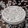 Pulseira de Pedrinhas de Cristal Branco Translúcido Natural do Mar da China Oriental, Pedra Desmagnetizante, Pedra Decorativa para Aquário e Vaso de Flores, Pedra de Oferta Mandala