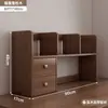 Estante de Mesa Porta-Livros Prateleira de Mesa Organizador de Mesa Multicamadas Armário de Armazenamento Armazenamento para Estudante Quarto de Dormitório