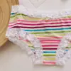 Precio Especial de Evento Pinkgirl Calzones Triángulo para Mujer con Ribete de Encaje, Nylon Elástico, Estampados, Secado Rápido, Directo de la Fábrica Fuente