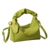 Bolso de mano vintage de rayas verticales transfronterizo para mujer, nueva moda de invierno 2025, bolso versátil de hombro y cruzado para mujer, en stock