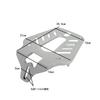 Soporte de Maletero para Vehículo Eléctrico es Adecuado para Extensión de Portaequipajes Trasero Yadea Tailg y Extensión de Estante Trasero