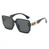 Gafas de Sol Cuadradas de Marco Grande Transfronterizas para Hombres y Mujeres, Anti-UV, Modernas Sin Marco, Gafas de Sol Personalizadas y Versátiles al por Mayor