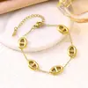Nueva Moda Cadena para Clavícula con Forma Ovalada de Sol Pendientes de Nariz de Cerdo Huecos Simples Pulsera Collar Set de Acero Inoxidable para Mujeres