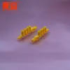 1F4F68198 Amarillo Conector Torre Cinco Vías Válvula 1/4 Conector Pp Separador de Agua Cuatro Vías Conector Tubo de Escape
