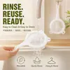 Malla Filtro para Uso Doméstico, Colador Ultra Fino para Jugos y Leche de Soya, Filtro Separador, Separador de Residuos, Colador de Orejas de Gato para Cocina