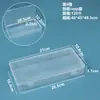 Caixa de Embalagem de Plástico Transparente Caixa de Exibição de Amostra de Ferramentas de Hardware Caixa de Embalagem de Peças Organizador de Acessórios Caixa de Armazenamento de Cartões