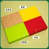 Caja de Empaque para Té de Flores de Nueve Compartimentos, Caja de Regalo Vacía, Personalizable Rosa, Crisantemo, Jazmín, Nuez Frasco Transparente, Caja Vacía Universal