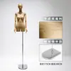 Nuevo maniquí femenino de papel kraft estilo coreano para escaparates de tiendas de ropa, maniquí de medio cuerpo diseñado específicamente para exhibir ropa de mujer