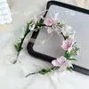 Super Faixa de Flores Estilo Fada para Mulheres, Faixa de Cabelo Adulta Estilo Floresta, Faixa de Cabelo de Fada, Acessório para Fotos de Noivado e Viagem