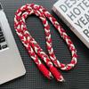Correa Tejida Lanyard para Teléfono Móvil Largo Fuerte y Duradero Cadena Diagonal Moda Cámara No Cuello Cuerda para Teléfono Móvil de 6 Hebras
