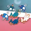 Acessórios para Pulseira Decorativa DIY de Baleia e Golfinho para Design de Joias, Venda Direta do Fabricante, Pode Ser Misturado e Vendido em Atacado, Atacado Transfronteiriço