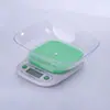 Balanza electrónica de cocina multifuncional de fábrica báscula de cocina con bol y bandeja mini báscula para alimentos y repostería báscula de cocina