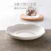Cuenco de Arroz de Porcelana Ósea Blanco Puro Pequeño Cuenco Cerámico Exportación Corea del Sur Ins Simple Postre Desayuno Cuenco para Yogur para el Hogar
