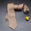 Corbata para Hombre Formal Negocios Atada a Mano 7cm Rojo Azul Marino Moderna Nueva Forma de Flor Accesorios Tienda de Trajes Boda Novio Fotografía