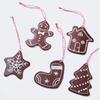 Pingentes Decorativos de Árvore de Natal em Couro, Vários Estilos de Pingentes de Decoração de Árvore de Natal em PU, Pingentes de Meia de Natal de Boneco de Neve em PU