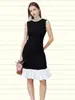 Vestido Negro sin Mangas de Verano Estilo Francés Elegante Femenino Estilo Diosa Lujo Ligero Gama Alta Sofisticado y Elegante