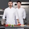 Jantar Chef roupas de trabalho dos homens outono e inverno Restaurante Hotel cantina hot pot restaurante plus size extra grande tamanho roupas de cozinha mulheres