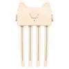 Pinza para el Cabello Eléctrica Calentada de Gatito con Corona Alta, Herramienta Mágica Voluminizadora, Aumenta el Volumen del Cabello, Crea una Corona Alta, Peinado sin Costuras, Pinza Calentada Recargable
