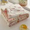 Nova Colcha de Verão A-class Grau Mãe e Bebê Lavável Gaze Franzida Ar Condicionado Verão Colcha Fresca de Verão Lavável à Máquina Dormitório Pessoa Solteira Colcha de Ar Condicionado
