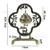 Fogão Boshan Retrô, Queimador de Incenso de Ponta de Dedo Dragão e Fênix, Queimador de Incenso Criativo Torre de Incenso, Queimador de Incenso Auspicioso, Ornamentos Zen para Casa