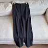Calça cigarette nova 2026 com acabamento em renda, calça justa de comprimento no tornozelo para o trabalho, atacado H20DK5622