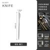 Juego Completo de Acero Inoxidable Escandinavo 304 de Cuchillo para Carne, Tenedor y Cuchara, Juego de Tres Piezas de Palillos, Juego de Vajilla para Comida Occidental, Juego de Dos Piezas de Cuchillo y Tenedor