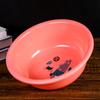 Recipiente Sencillo para Lavar la Cara, Lavar Verduras y Fregar Ropa, Recipiente de Plástico Espeso y Duradero, Recipiente Redondo, Directo del Fabricante, Lavabo de Mano