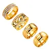 Nuevo Anillo Cruzado de Amazon con Diseño de Doble Fila de Diamantes Completos en Forma de Flor de Glicina Set de Joyería de Alta Gama para Mujer Anillo