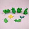 Molde de plástico para prensar hojas de arce, 4 unidades, para fondant, galletas, repostería casera, decoración de pasteles