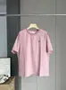 Pedidos de Fábrica! Novos Produtos de Verão: Top Respirável de Secagem Rápida ao Ar Livre para Casal com Design de Costas Vazadas, Camiseta de Manga Curta com Gola Redonda