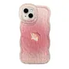 Pintura al Óleo Elefantito Adecuado para Funda de Teléfono Móvil Apple 13Promax 16 Niñas Lindas 15 Soportes Dobles 14 Silicona 11 Huawei