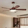 Lámpara de araña con ventilador, diseño moderno y minimalista, adecuada para comedores, dormitorios y salas de estar; luz de ventilador de techo integrada estilo vintage